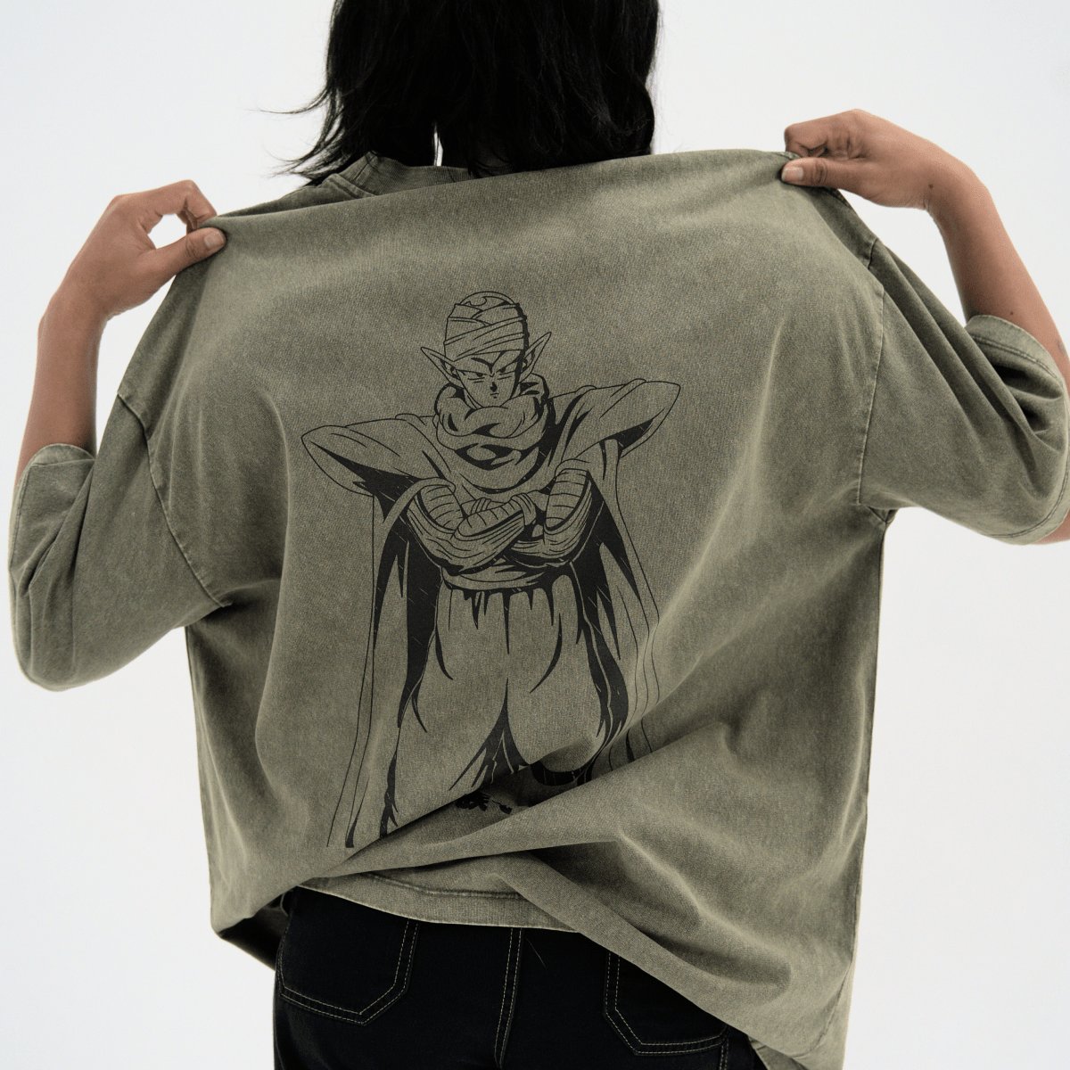 【DISCERNMENT】Obi Bulky Big Hood T-shirt Demon Clan Oversized Tee – Undercover Weeb LLC